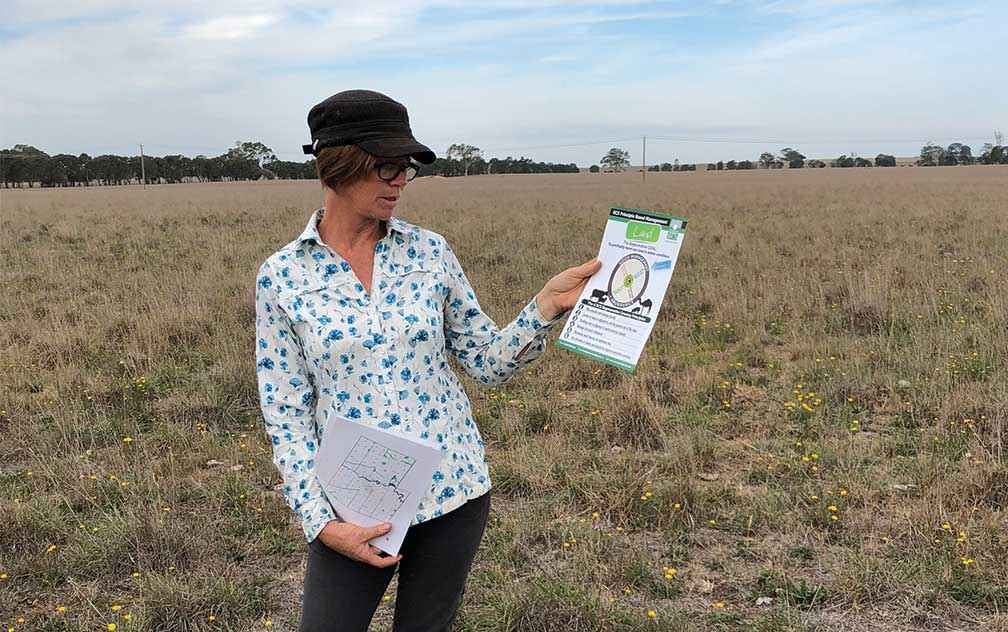 Ruth Read explains regenerative grazing principles.