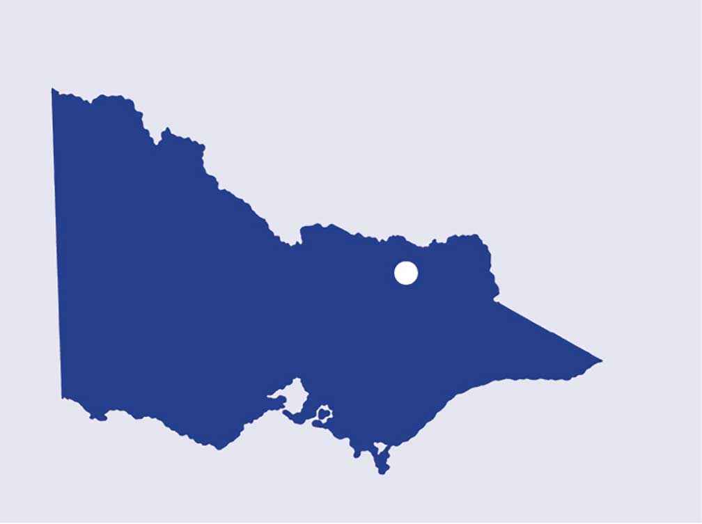 Location of Totally Renewable Yackandandah